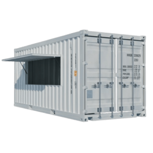 Container aménagé Snack Box 20 pieds version “Dynamique”