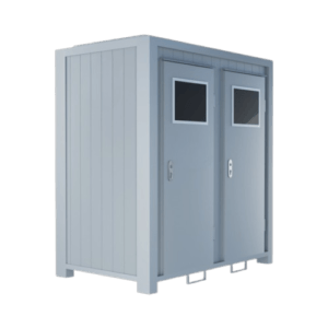 Bloc sanitaire 8 pieds (2 WC, 2 lavabos)