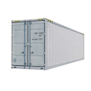 Container maritime 40 pieds High Cube 1er voyage
