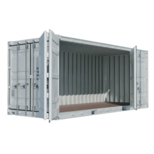 Container maritime 20 pieds Open Side 1er voyage